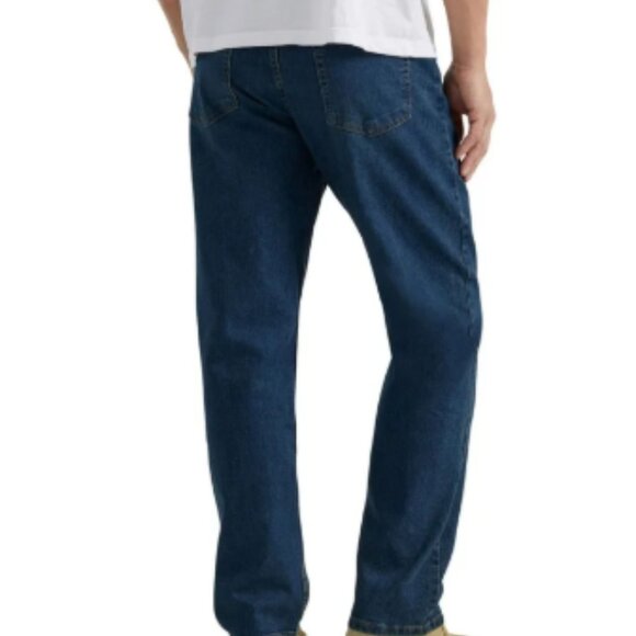 Men's and Big Men's Relaxed Fit Jeans with Flex - Picture 3 of 4
